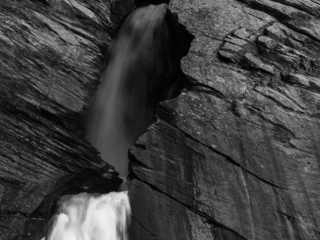 Waterfall in a Rock Face Waterfall in a Rock Face