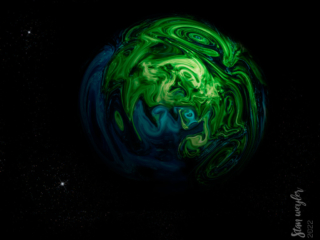 The Green Planet - Galaxy Project - 2022 #132 by Stan Weyler The Green Planet - Galaxy Project - 2022 #132 by Stan Weyler